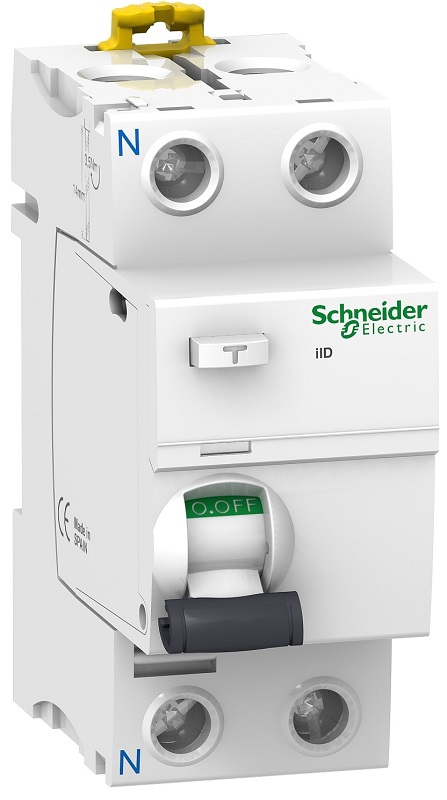 Выключатель дифференциального тока УЗО Schneider Electric Acti9 iID 2п 40А 30мА 6,0кА тип AC 